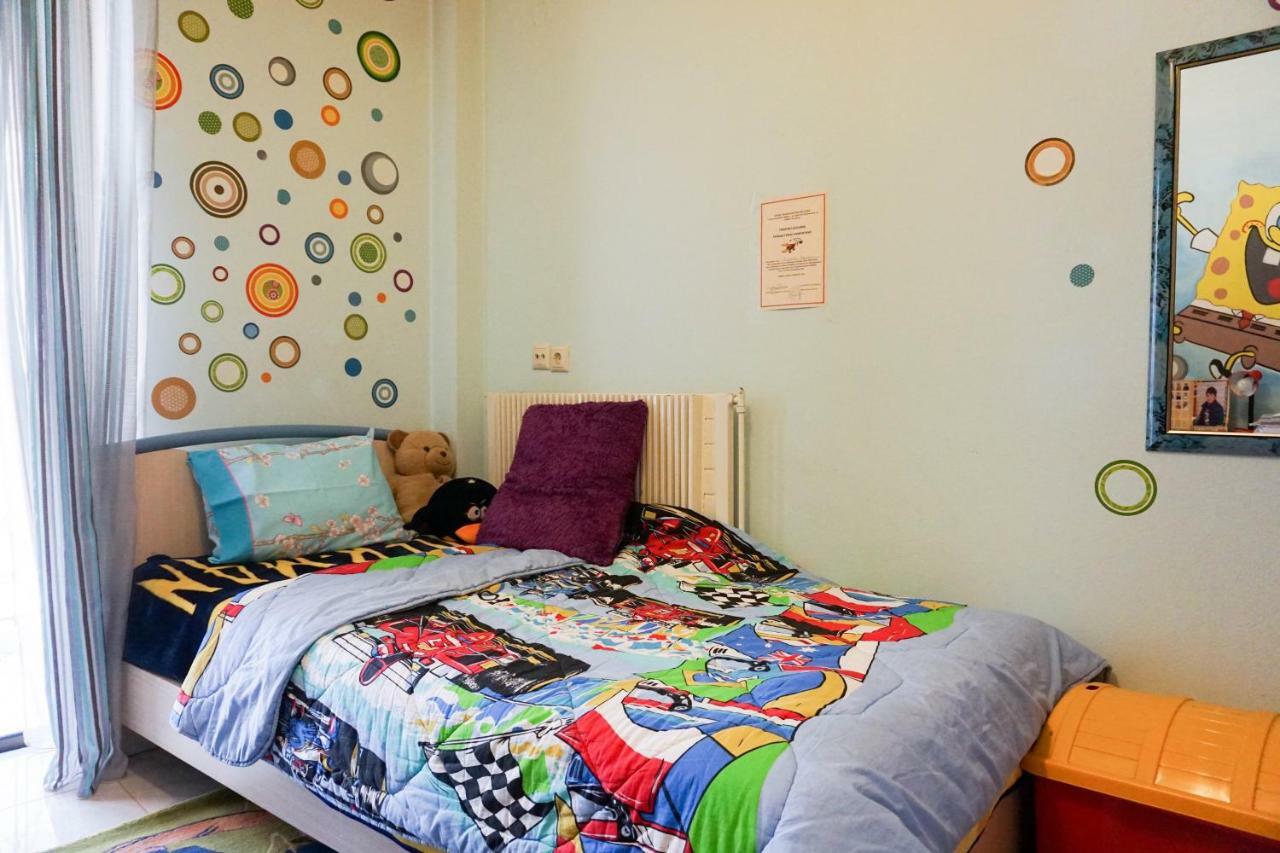 Ferienwohnung Peaceful & Styled Flat, 2 Bdrms, Wifi, Smart Tv Kavala Exterior foto